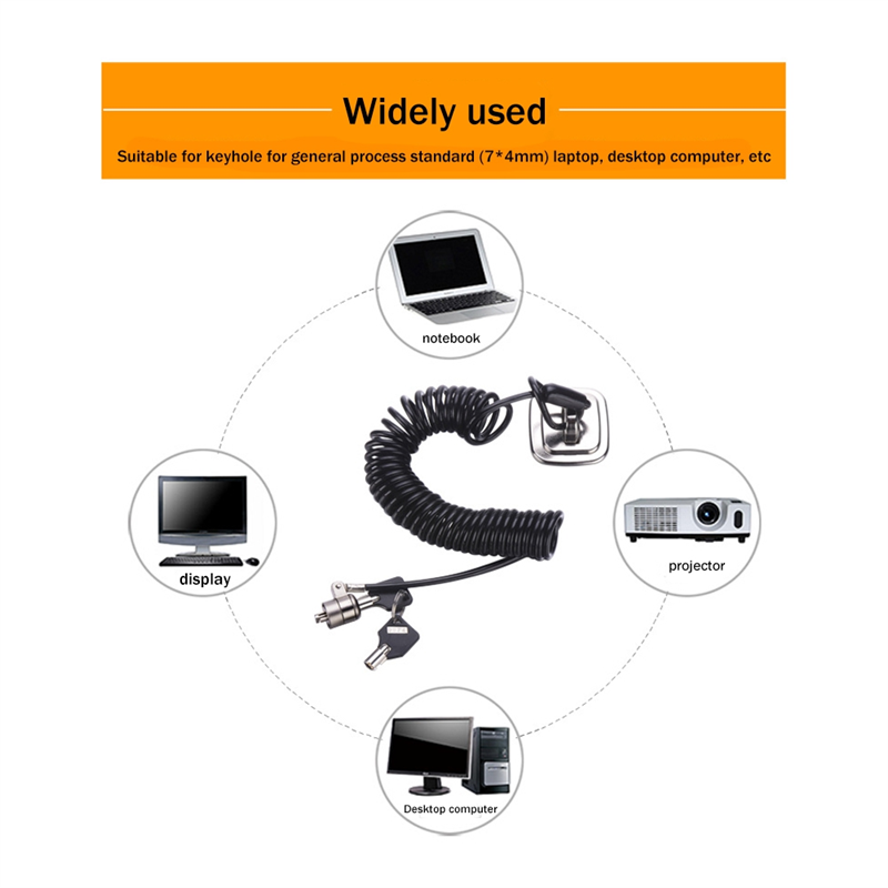 Cable Lock Laptop - Замок для ноутбука, замок для ноутбука,