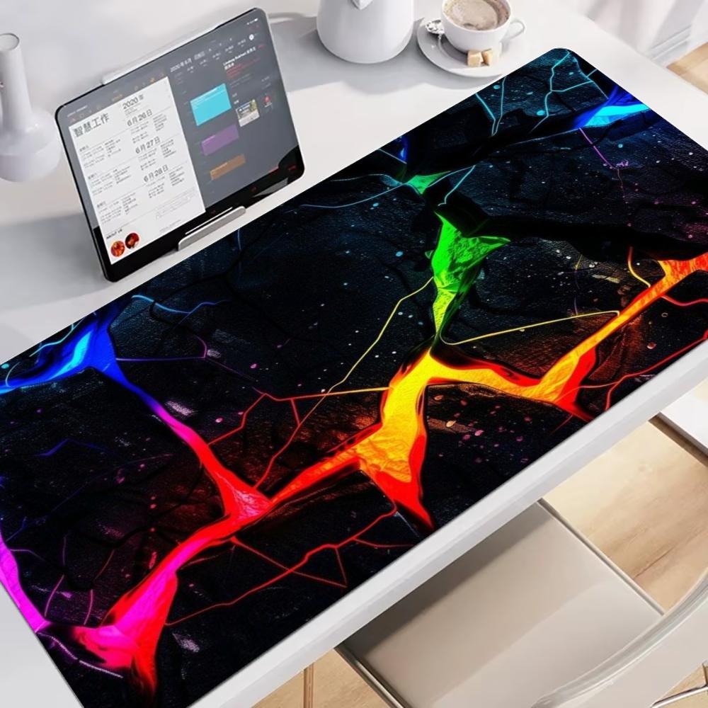 Office Tech Background - Большой игровой коврик для мыши XXL,
