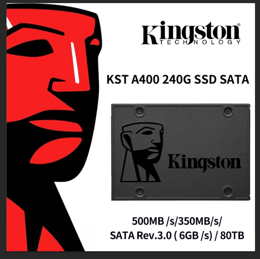 Samsung Ssd Evo 870 - Внутренний твердотельный накопитель Kingston SSD A400,
