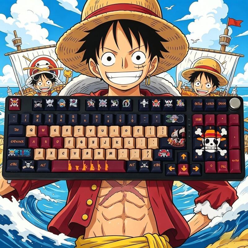 Tech For Office - Набор кейкапов BANDAI One Piece Monkey