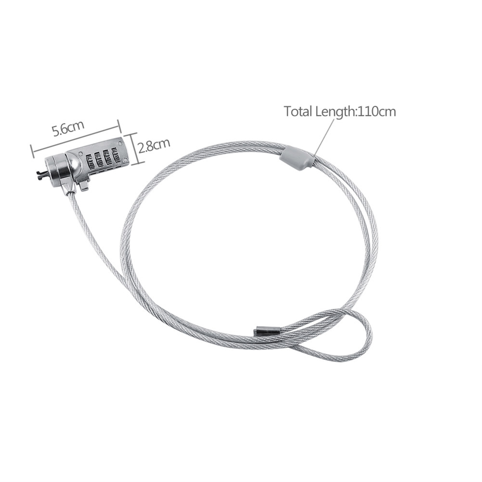 Замок для ноутбука, защитный к – обзор и цена Cable Lock Laptop
