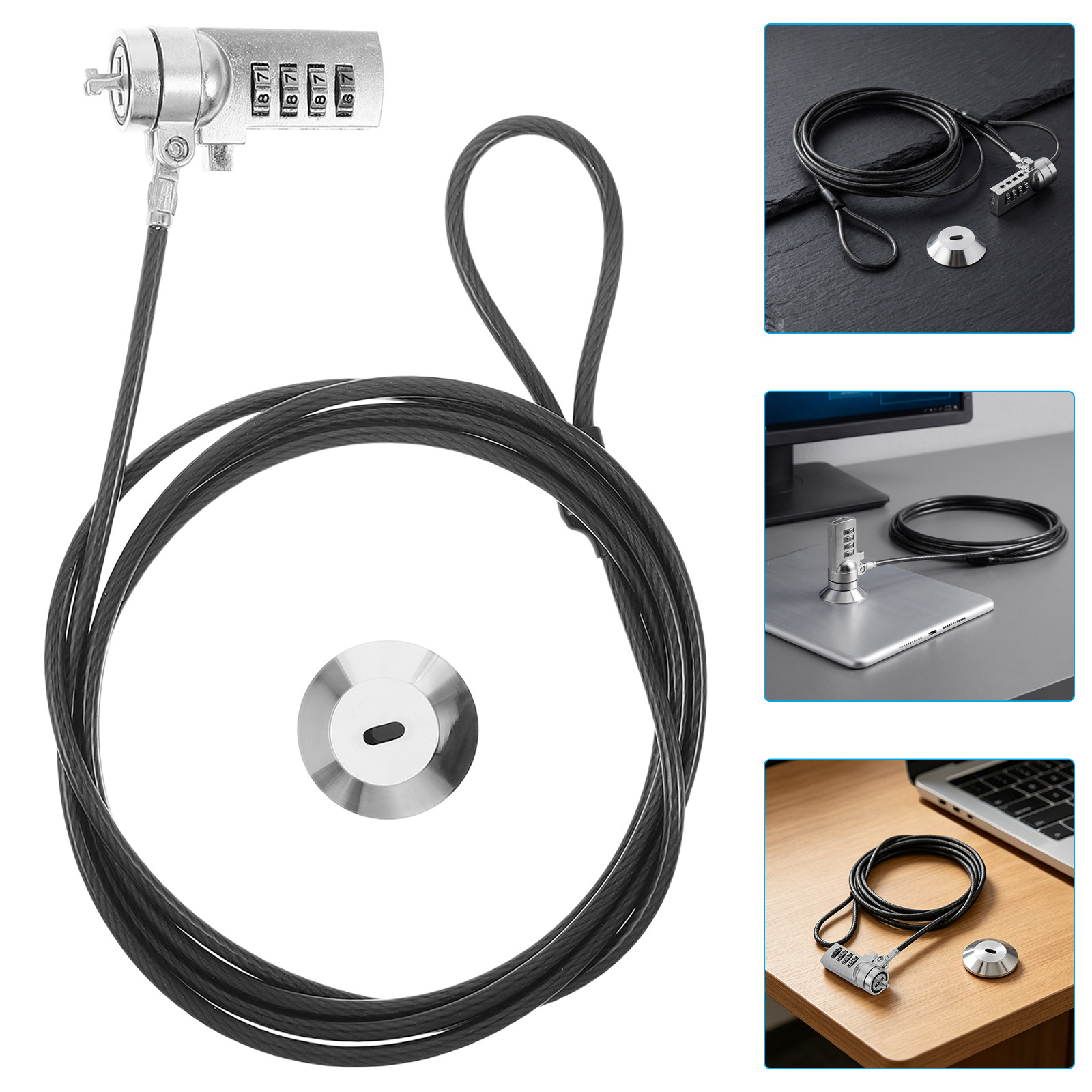 1 комплект замков для ноутбука – обзор и цена Cable Lock Laptop