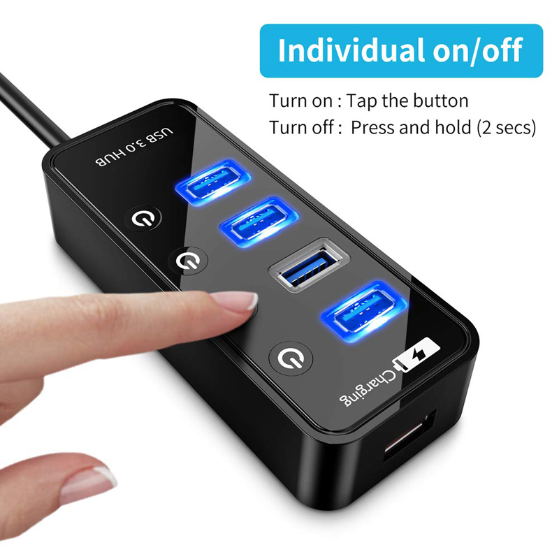 USB-концентратор 3.0 4, 7-порт – обзор и цена Cable Lock Laptop