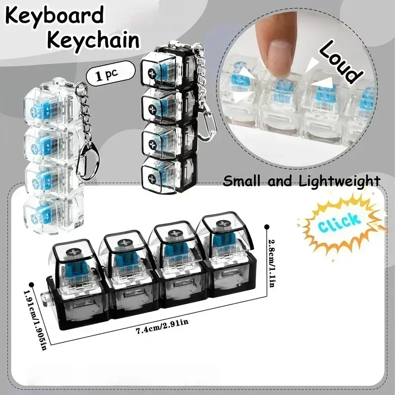 1/2 шт. LED-брелок-антистресс  – обзор и цена Office Tech And Gadgets
